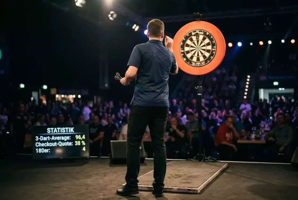 Darts Average erklärt – Dartsspieler analysiert Statistiken am Board