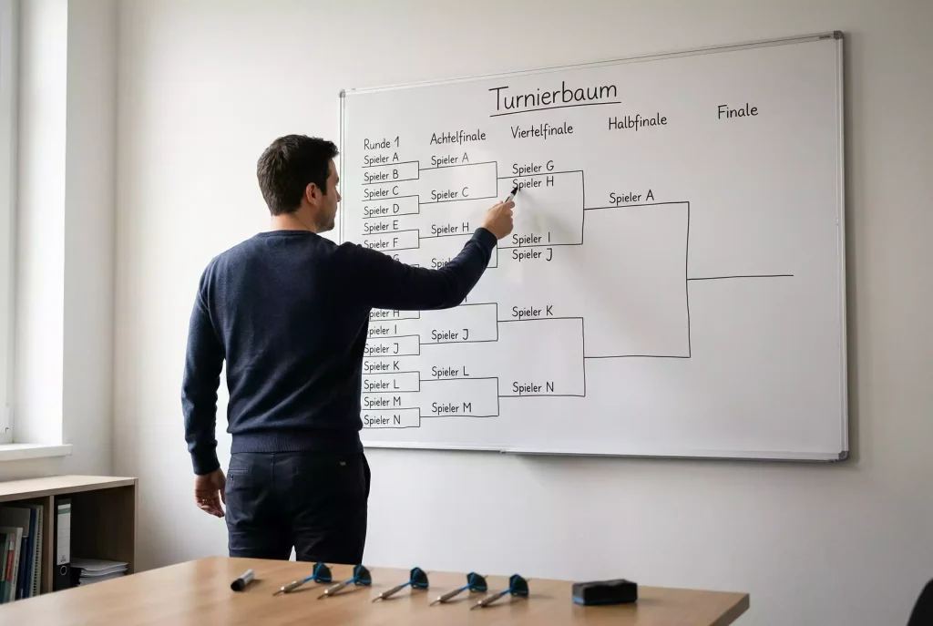 Darts WM Turnierbaum Analyse