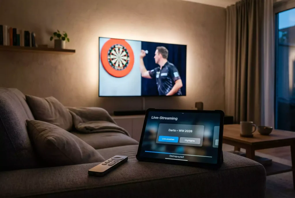 Darts WM TV Streaming 2026 Übertragung