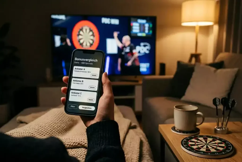 Darts WM Wettanbieter – Vergleich der besten Buchmacher für Darts-Wetten