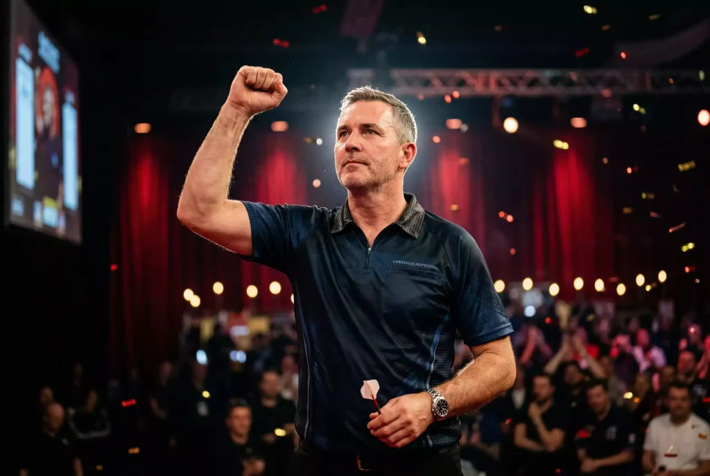 Michael van Gerwen WM Wetten – erfahrener Dartsspieler vor dem Wurf