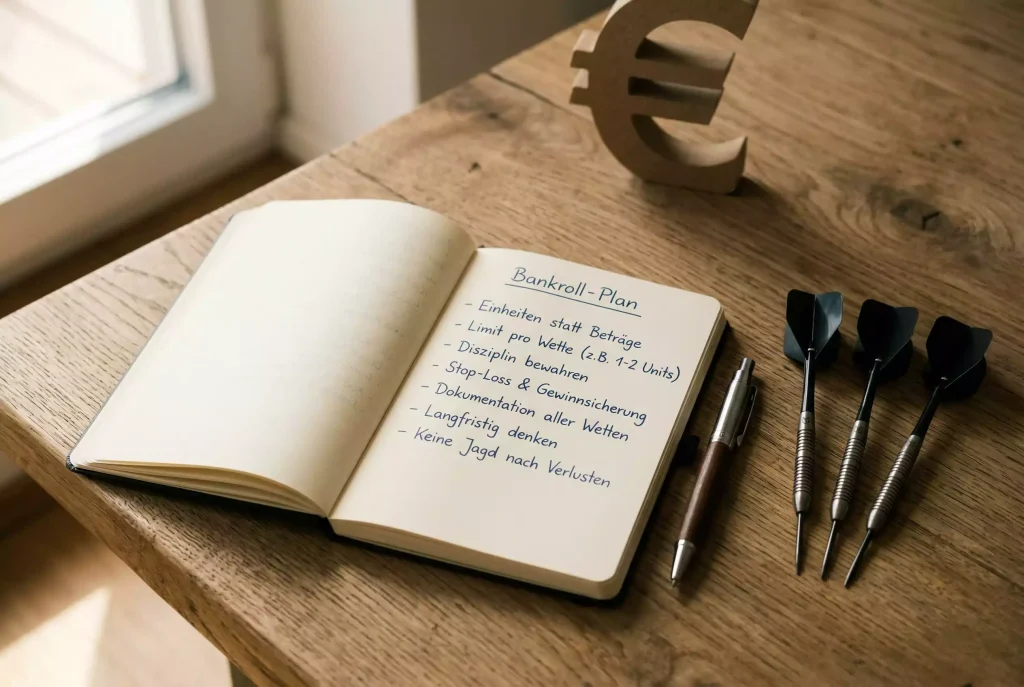 Money Management Darts Wetten Bankroll